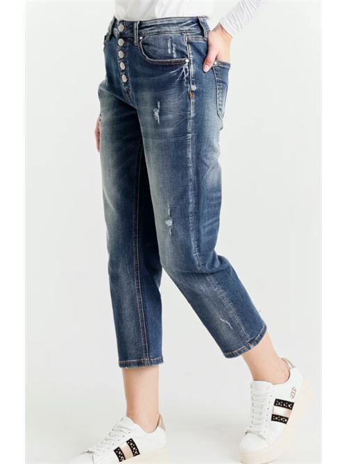 Pantalone Jeans gamba dritta e vita regolare Met Met | NOS RENZA T2L594-V.UNICA